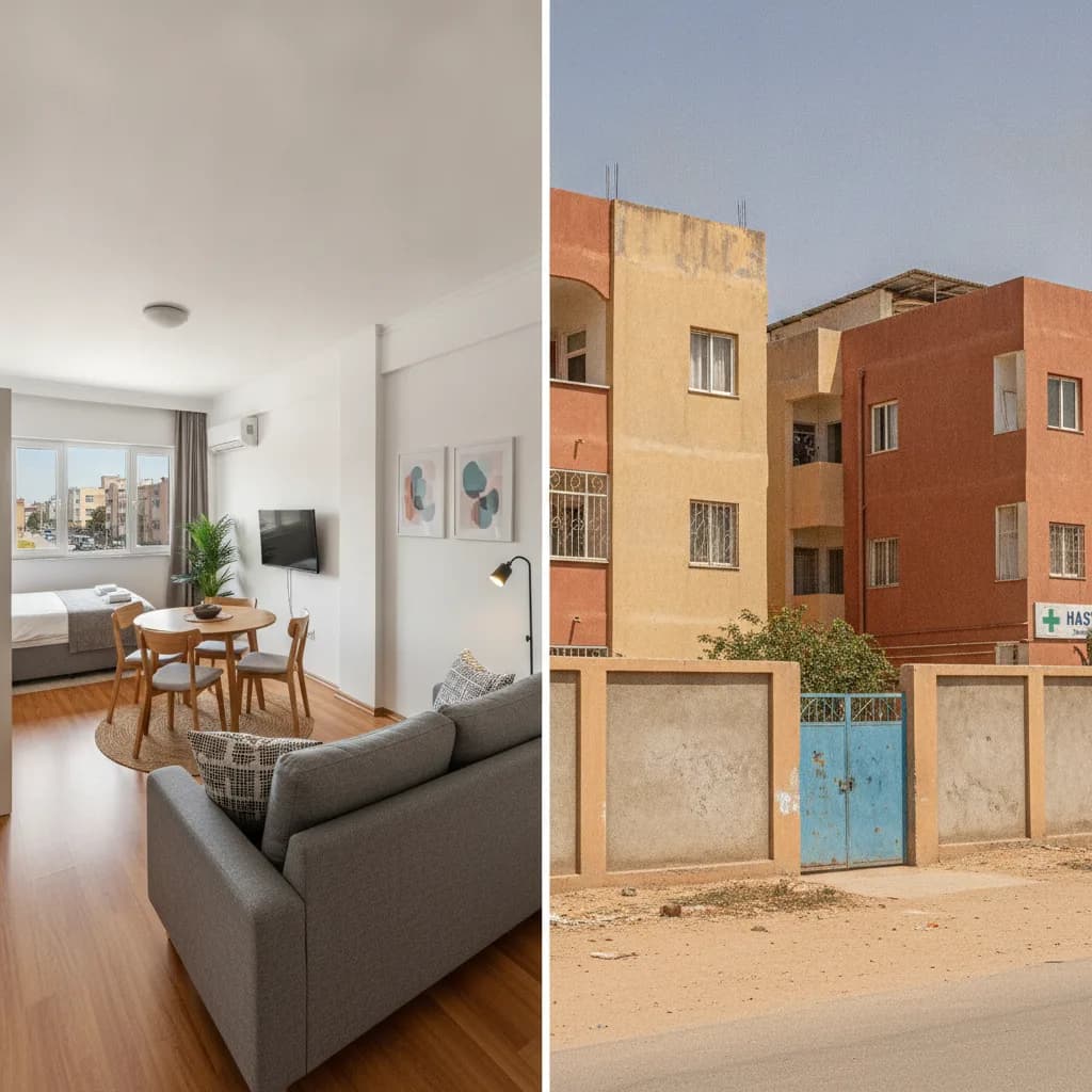 Apartment maalmeed oo furniture leh, Esenyurt - u dhow isbitaalada