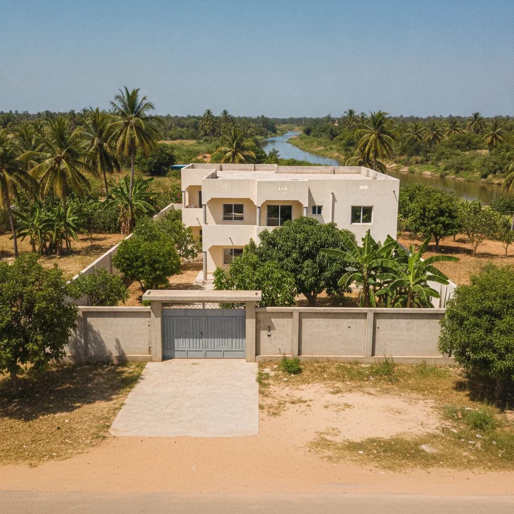 Villa Fasax oo Kiro ah oo u Dhow Webiga